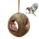 Hanging Coconut Feeder or Planter