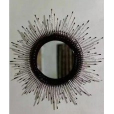 Coloured Rattan Mirror Design Coloured Rattan Mirror Design