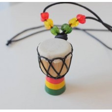 Djembe Drum Necklace
