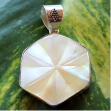Geometric Sea Shell Pendant Geometric Sea Shell Pendant