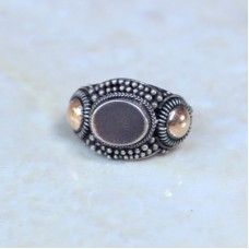 Gold Plated Silver Gem Stone Ring Gold Plated Silver Gem Stone Ring