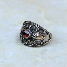 Gold Plated Silver Gem Stone Ring Gold Plated Silver Gem Stone Ring