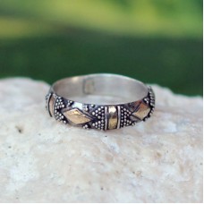 Gold Plated Silver Ring Gold Plated Silver Ring