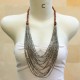 Beaded Necklace (with wooden chain)