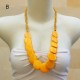 Round Half Chain Bone Necklaces Round Half Chain Bone Necklaces