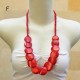 Round Half Chain Bone Necklaces Round Half Chain Bone Necklaces