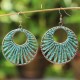 Beaded Circle Earrings Beaded Circle Earrings