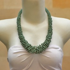 Rolled Beaded Necklace Rolled Beaded Necklace