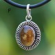 Oval Gem Stone Pendants
