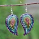 Broken Heart Shaped Wooden Earrings Broken Heart Shaped Wooden Earrings