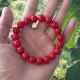 Red Coral Beaded Bracelet