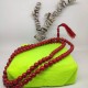 Red Coral Beaded Necklace (with tassel) Red Coral Beaded Necklace (with tassel)