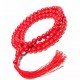 Red Coral Beaded Necklace (with tassel) Red Coral Beaded Necklace (with tassel)