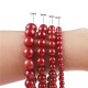 Red Coral Beaded Necklace Red Coral Beaded Necklace