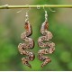 Wooden Reptile Earrings Wooden Reptile Earrings