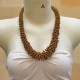 Rolled Beaded Necklace Rolled Beaded Necklace