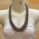 Rolled Beaded Necklace Rolled Beaded Necklace