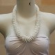 Rolled Beaded Necklace Rolled Beaded Necklace