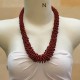 Rolled Beaded Necklace Rolled Beaded Necklace