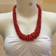 Rolled Beaded Necklace Rolled Beaded Necklace