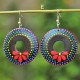 Round Hole Wooden Earrings Round Hole Wooden Earrings