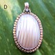 Oval Sea Shell Pendants Oval Sea Shell Pendants