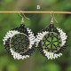 Beaded Sunburst Earrings Beaded Sunburst Earrings