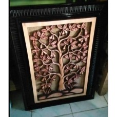 Framed Wood Carvings