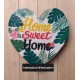 Hand Painted Heart Shaped Signs (6 pack) Hand Painted Heart Shaped Signs (6 pack)