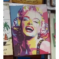 Hand Painted Famous Pop Icon Signs (10 pack)