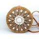 Decorated Rattan Circular Bags Decorated Rattan Circular Bags