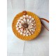 Decorated Rattan Circular Bags Decorated Rattan Circular Bags