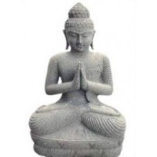 Natural Stone Carved Sitting Budha