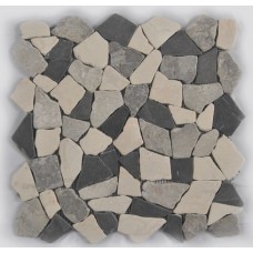 Polygonal Mosaic Wall Cladding