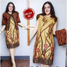 Ladies Batik Dress with Top Ladies Batik Dress with Top