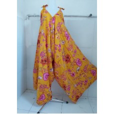 Ladies Flared Dungarees