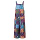 Ladies Patchwork Dungarees