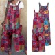 Ladies Patchwork Dungarees