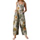 Ladies Floral Dungarees Ladies Floral Dungarees