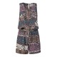 Ladies Batik Style Dungarees