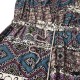 Ladies Batik Style Dungarees