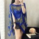 Ladies Batik Shawl Top Ladies Batik Shawl Top