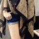 Ladies Batik Shawl Top Ladies Batik Shawl Top