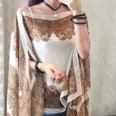 Ladies Batik Shawl Top Ladies Batik Shawl Top