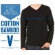 Long Sleeve Round Neck Kaos T-Shirts (bamboo fabric) Long Sleeve Round Neck Kaos T-Shirts (bamboo fabric)
