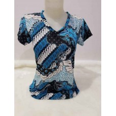 V Neck Batik T-Shirt V Neck Batik T-Shirt