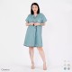 Collared Long Pajama Dress (bamboo fabric) Collared Long Pajama Dress (bamboo fabric)