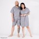 Collared Long Pajama Dress (bamboo fabric) Collared Long Pajama Dress (bamboo fabric)
