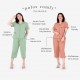 3/4 Length Pants Collared Pajama Set (bamboo fabric) 3/4 Length Pants Collared Pajama Set (bamboo fabric)