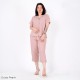 3/4 Length Pants Collared Pajama Set (bamboo fabric) 3/4 Length Pants Collared Pajama Set (bamboo fabric)